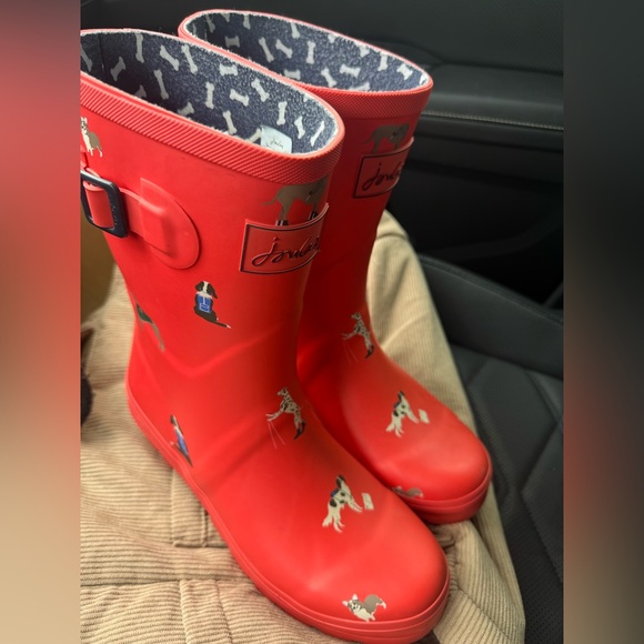 Joules Women's Molly Welly Rain Boot - Picture 4 of 7